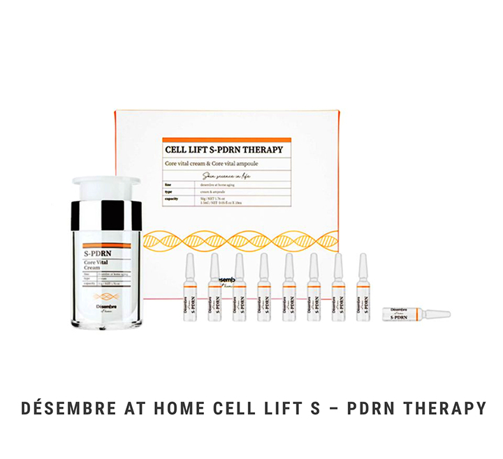 BỘ MỸ PHẨM TÁI TẠO DA TẠI NHÀ AT HOME CELL LIFT S - PDRN THERAPY DESEMBRE
